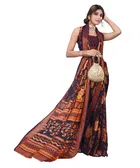 Women's Designer Saree With Blouse 