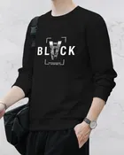 Round Neck Printed T-Shirt for Men 