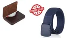Combo of Wallet & Casual Belt for Men 