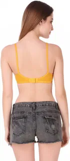Cotton Blend Non Padded Bra for Women 