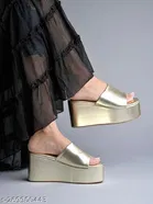 Embellished Platform Sandals for Women 