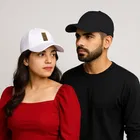 Solid Caps for Men, Pack of 2 