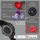 beatXP Vector 1.30'' HD Display, BT Calling with Health Tracking & AI Voice Assistant Smartwatch  