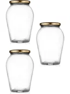 Glass Airtight Kitchen Storage Jars with Lid 