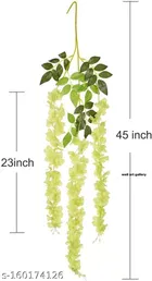 Polyester Artificial Hanging Flower Garlands 