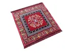 Alaqsa Pooja Aasan for prayer 19x19inch Red Pack of 2
