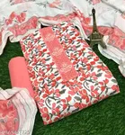 Cotton Printed Unstitched Dress Material for Women 