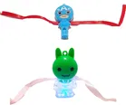 Plastic Avengers LED Light & Whistle Rakhi for Kids 