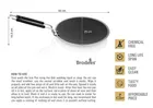BRODEES Iron Tawa 25 Cm Tawa 25 cm diameter 
