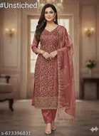 Embroidered Punjabi/All Over Suits for Women 