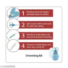 Plastic Manicure Pedicure Care Kit for Infants 