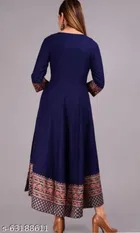 Rayon Printed Kurti for Women 