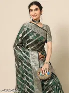 Organza Zari Woven Saree for Women 