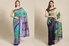 Art Silk Printed Saree for Women 