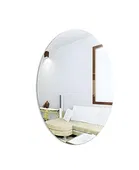 Mirror Sticker Oval Shape for home 20x30cm 1pc