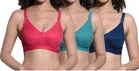 Cotton Blend Non-Padded Bras for Women 