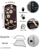 KANUSHI Industries® PVC Fridge Mats Set Of 3 / Refrigerator Mats+1 Pc Fridge cover/Refrigerator cover+1 pc handle cover+1 water purifier cover