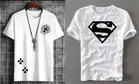 Stylesmyth Casual Cotton Blend Half Sleeves T-shirt For Men 