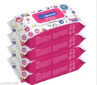 Wipppee (72 Pcs) Baby Wipes (Pack of 4)