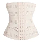 एयर ब्रेथ टम्मी गृप बेल्ट वैस्ट ट्रेनर ट्रिम्मर एंड स्लिमिंग कोर्सेट 3 हुक्स गिर्डल विद वायर सपोर्ट 