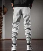 Polyblend Printed Trackpants for Men, Black & Grey, Pack of 2 