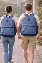 Lightweight Denim Blue School Backpack for Boys & Girls