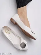 Solid Ballerinas for Women 