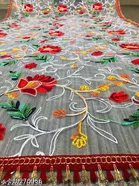 Embroidered Punjabi Net Botanical Sewing & Embroidery 