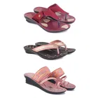 Combo of Flats with Heels for Women 