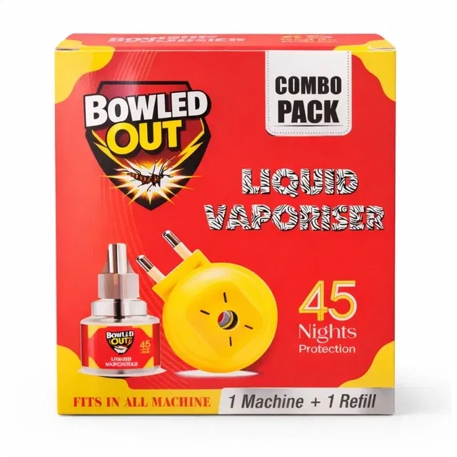बोल्ड आउट मशीन + लिक्विड वपूरिज़र रिफिल (Active) 45 ml