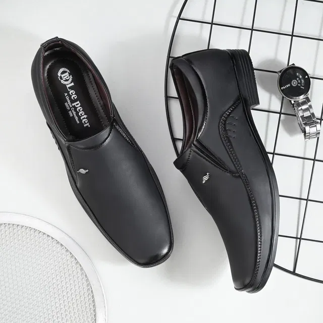 Formal Shoes for Men (Black, 10)