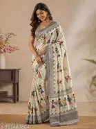 Cotton Blend Saree for Women 