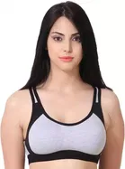 Cotton Blend Non Padded Bra for Women 