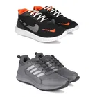 Sports Shoes for Men, Multicolor, Pack of 2 