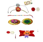 Fabric Rakhi, Pack of 6 