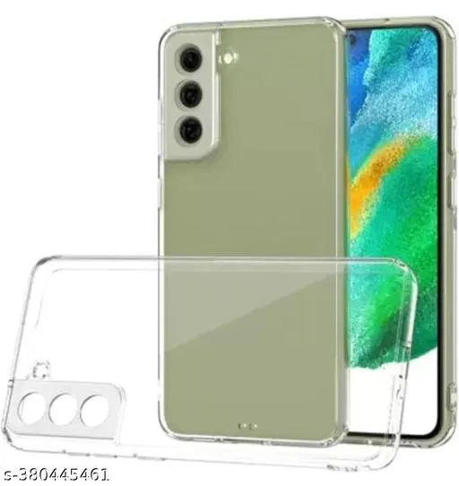 Silicone Mobile Cover for Galaxy S21 FE 5G (Multicolor)