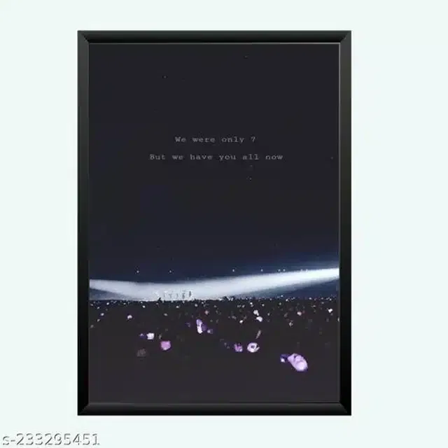 Plastic Photo Frame (Multicolor, 5x7 inches)