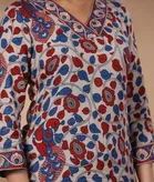 Rayon Floral Print Women's Kurta with Pant Set 