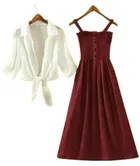 Poly Crepe Dress for Women 