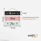 MDF Wooden Wall Hanging Quotes 