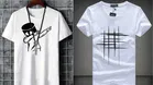 Stylesmyth Casual Cotton Blend Half Sleeves T-shirt For Men 