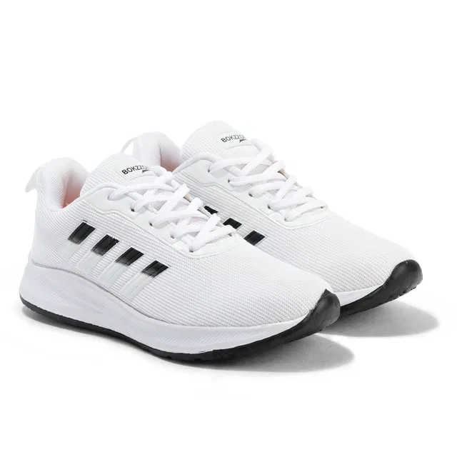 Sports Shoes for Men, White & Black (10)