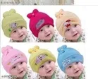 Woolen Printed Cap for Kids 