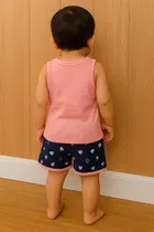 Cotton Blend Printed Clothing Set for Boys 