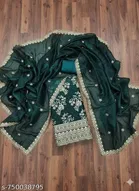 Embroidered Floral Patiala Suits for Women 