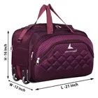 Polyester Waterproof Duffel Bag with Wheels 