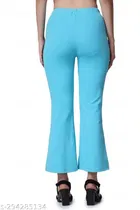 Cotton Lycra Trouser for Women 