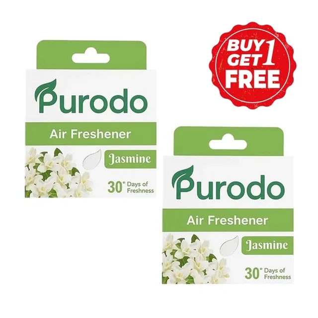 प्यूरोडो एयर फ्रेशनर ब्लॉक जैस्मिन 2X50 g (बय 1 गेट 1 फ्री)