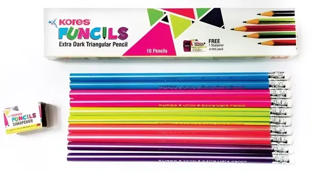 Funcil Arty Pencils(Polymer Pencil)Set of 10