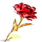 Gold Plated Rose Flower 